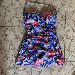 Adorable Striped Swim Dress